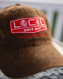 Waxed Canvas Hat - Brown