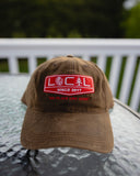 Waxed Canvas Hat - Brown