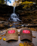 Waxed Canvas Hat - Brown