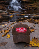Waxed Canvas Hat - Brown
