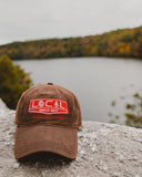 Waxed Canvas Hat - Brown