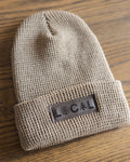 Waffle Knit Beanie - Clay