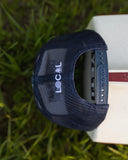 Cowboy Hat - Navy / White