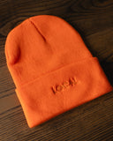 Cuffed Beanie - Orange