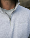 Q-Zip - Heather Grey