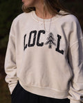 Cropped Thermal Pullover - Vanilla