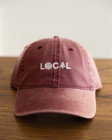 Dad Hat - Faded Maroon