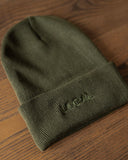 Cuffed Beanie - Olive