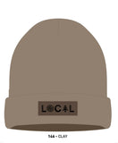 Waffle Knit Beanie - Clay