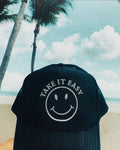 Take It Easy - Black Summer Trucker