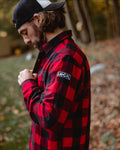 Blanket Flannel - Buffalo Check Red